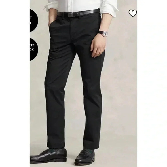Polo Ralph Lauren Men's Straight-Fit Stretch Chino Pants - Picture 1 of 8